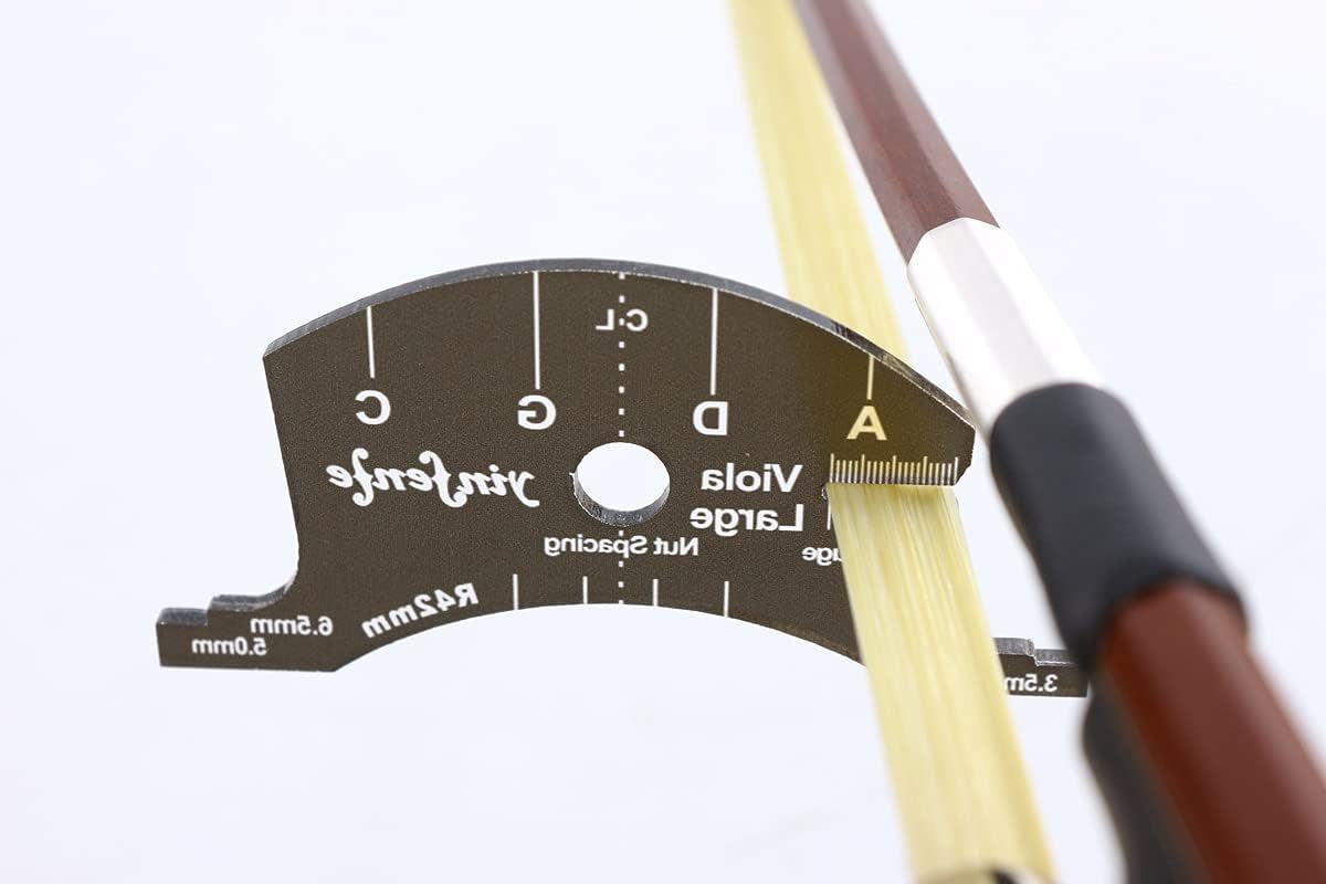 4/4 Violin Bridge Repair Reference Tool Fingerboard Scraper Making Template Tool Black Violin Making Tools Cello Tools (Violin)