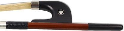 3/4 Upright Double Bass Bow Brazilwood German Bow Natural Bow Hair Well Balanced