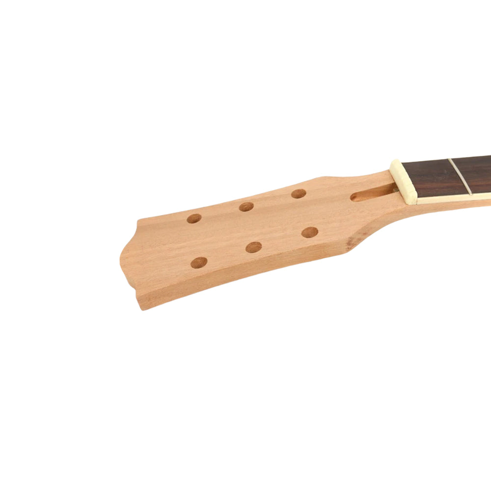 1Set Guitar Kit Guitar Neck 22Fret 24.75Inch Semi Hollow Guitar Body Maple Fretboard DIY Guitar Set in Heel
