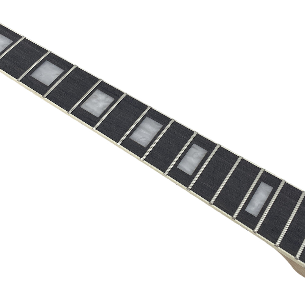 2x Yinfente New Guitar Neck 22fret 25.5inch Maple wood Rosewood Fretboard Block Inlay Binding Head