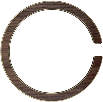 2PCS Guitar Rosette for Guitar Construction Solid Wood Material 110 * 12 * 0.8Mm Guitar Sound Hole for Luthier #23