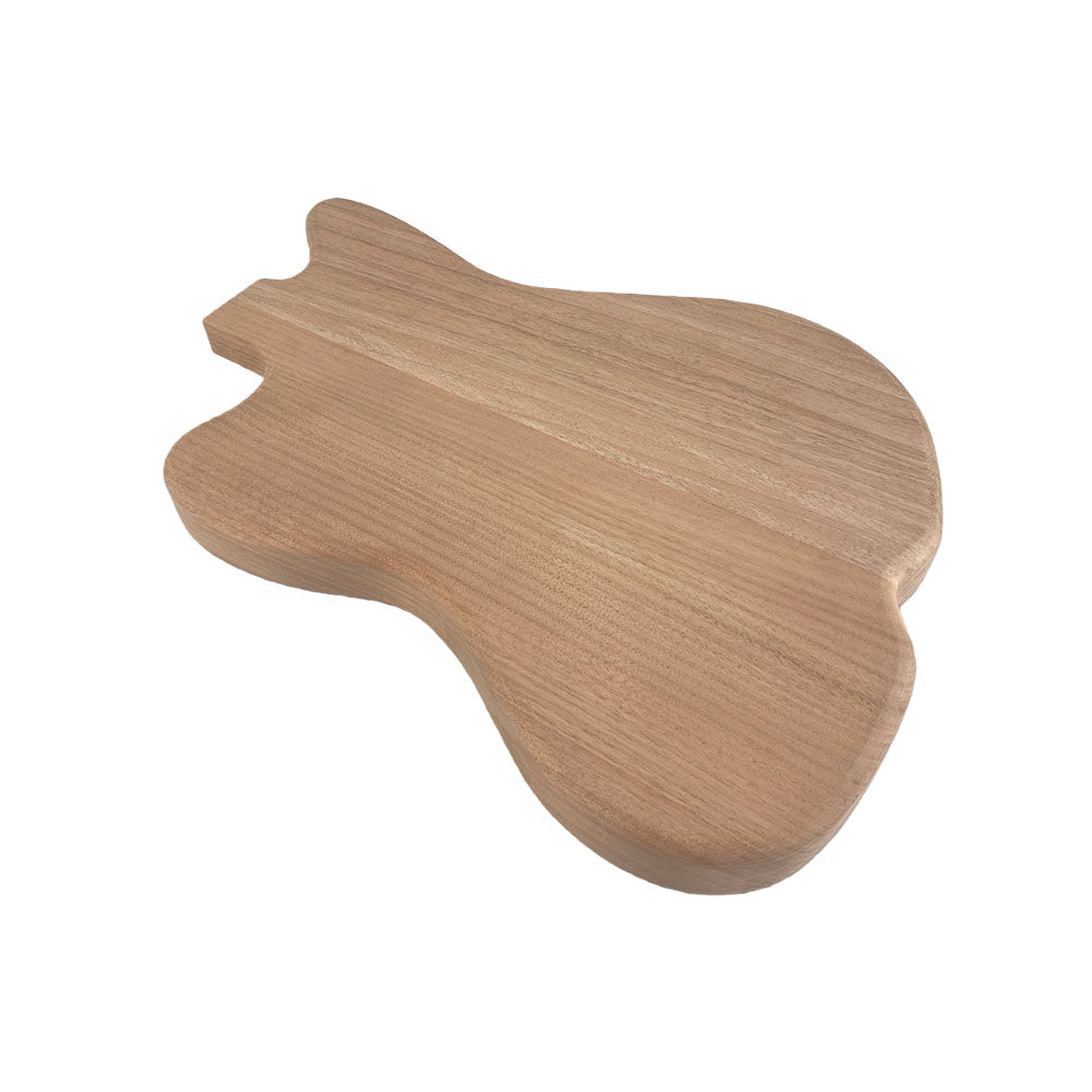 Yinfente Mahogany Electric Guitar Body Bolt on Heel pickup DIY Unfinished HH pickups