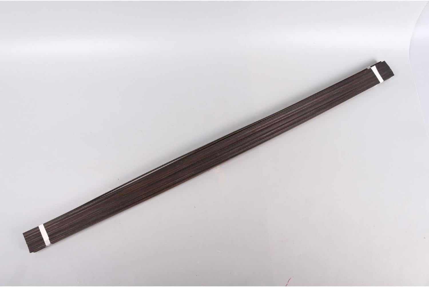 25 PCS Guitar Binding Purfling Strip Marquetry Inlay for Guitar Parts,Rosewood Material(840X6X1.5Mm)