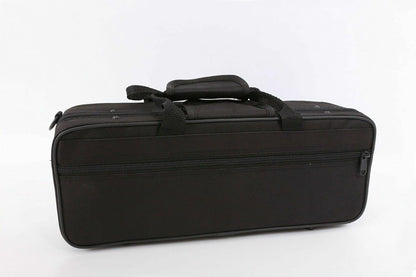 Ekey Clarinet Case Strong Light Eb Key Clarinet Box Thick Padding with Straps,Black