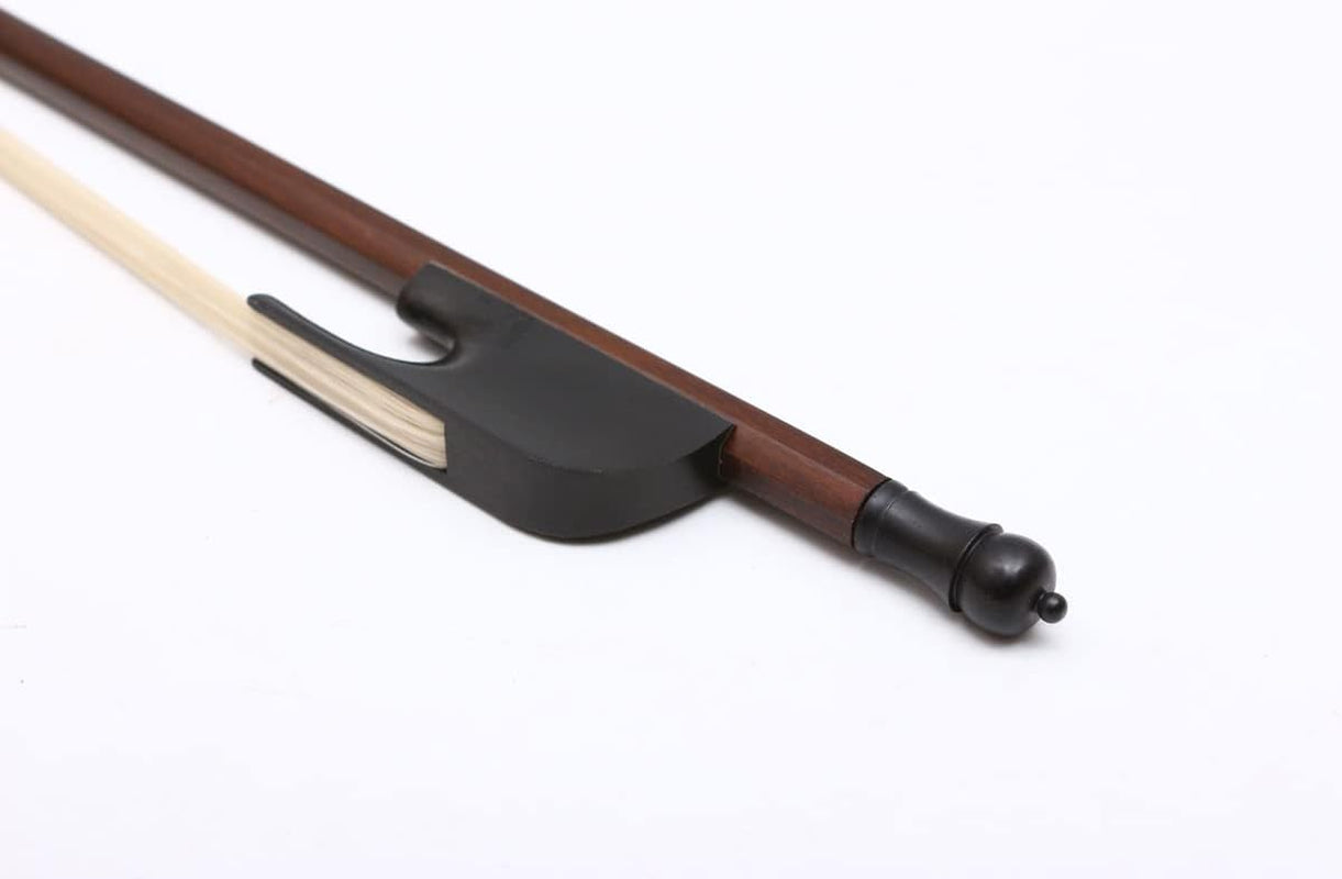 4/4 Cello Bow Brazilwood Cello Bows Baroque Style Natural Bow Hair Ebony Frog Straight