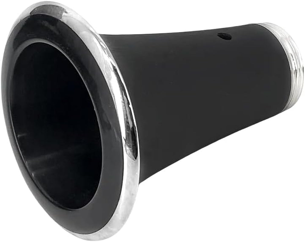 Professional Ebonite Clarinete C Key Clarinet for Beginner Students with 2 Barrels Hard Case Cleaning Kit Mouthpice Cork Grease Gloves