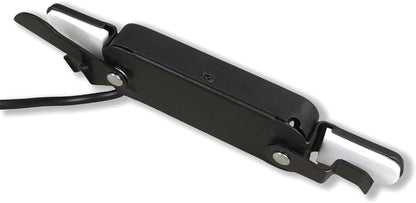 Sound Hole Pickups 12 Soundhole Magnetic Pickups with 1/4Inch Jack for Acoustic Classic Guitars (Black-Red)