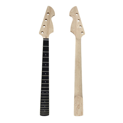 Yinfente New Bass guitar neck 20fret 30inch Maple Rosewood Fretboard Dots Inlay Bolt On