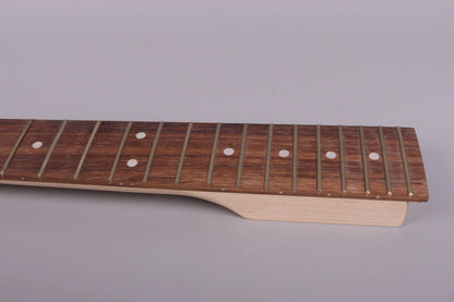 Yinfente Electric Guitar Neck 22 Fret 24.75 inch Maple wood Guitar parts Replacement Floyd Rose locking nut