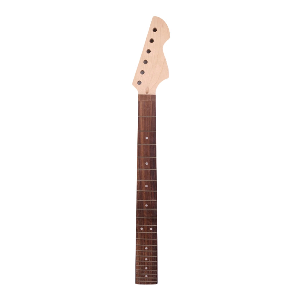 Yinfente Electric Guitar Neck 22 Fret 24.75 inch Maple wood Guitar parts Replacement Floyd Rose locking nut