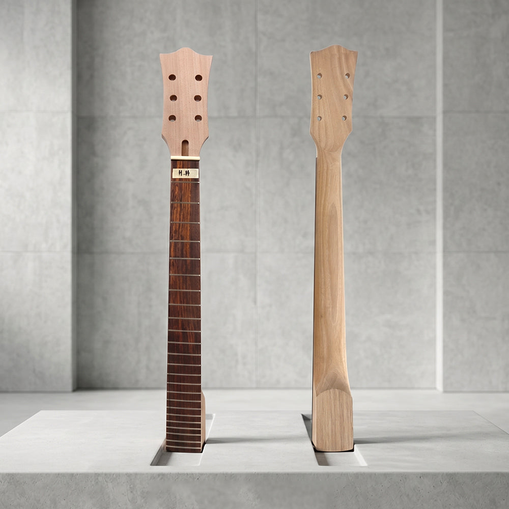 Yinfente 28 inch 24 fret Baritone Guitar Neck with a SG Style headstock