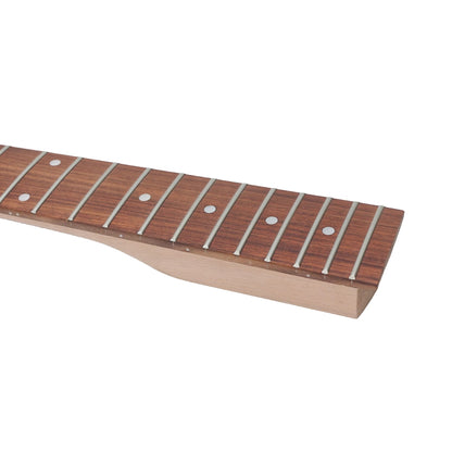 Yinfente Guitar Neck 22Fret 28inch no inlay Canada Maple Rosewood Fretboard baritone neck Reversed