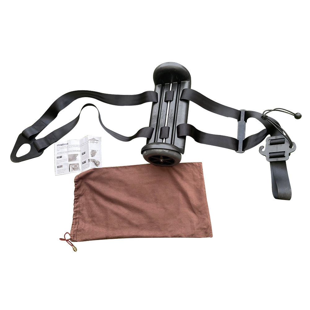 Yinfente 3 pcs Upright Bass Buggies for Double Bass with Durable Wheels Long Straps