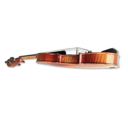 4/4 Full Size Acoustic Violin a Piece of Flame Maple Solid Wood Spruce Top Ebony Fittings 4 String with Case,Bow Handcrafted for Beginner