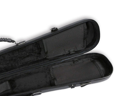 Yinfente Upright Double Bass Bow Case Bow Bag Box Carbon Composite Hold 2pcs bow White 1.2kg