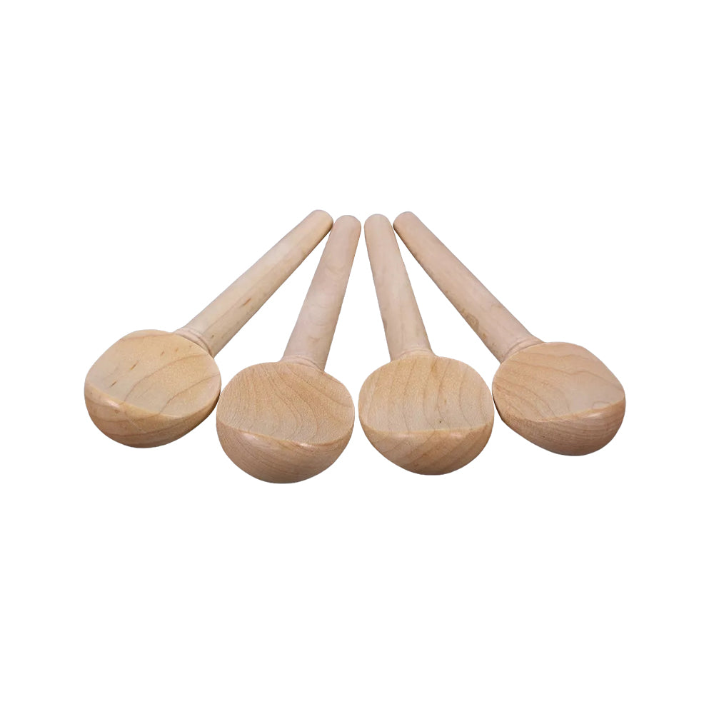 Yinfente 1000pcs Violin peg 4/4 Maple wood Violin Pegs String Adjuster Full Size