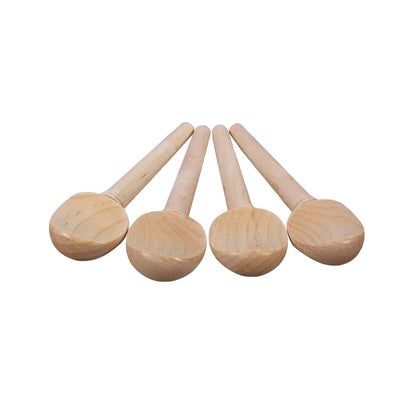 Yinfente 1000pcs Violin peg 4/4 Maple wood Violin Pegs String Adjuster Full Size