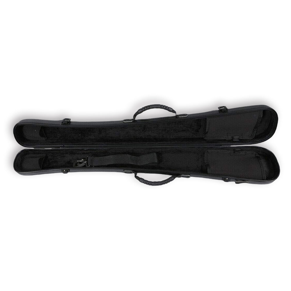 Yinfente Upright Double Bass Bow Case Bow Bag Box Carbon Composite Hold 2pcs bow White 1.2kg