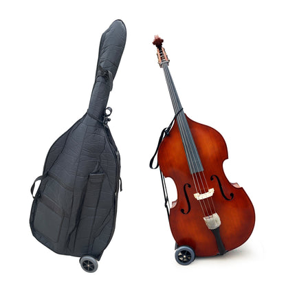 yinfente New Upright double bass Buggies String Bass Buggie Buggy The Bass Wheel Alternative Transport Carry Bass