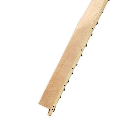 Yinfente unfinished 6 string Guitar neck 24fret 34inch Maple rosewood Fretboard Block Inlay