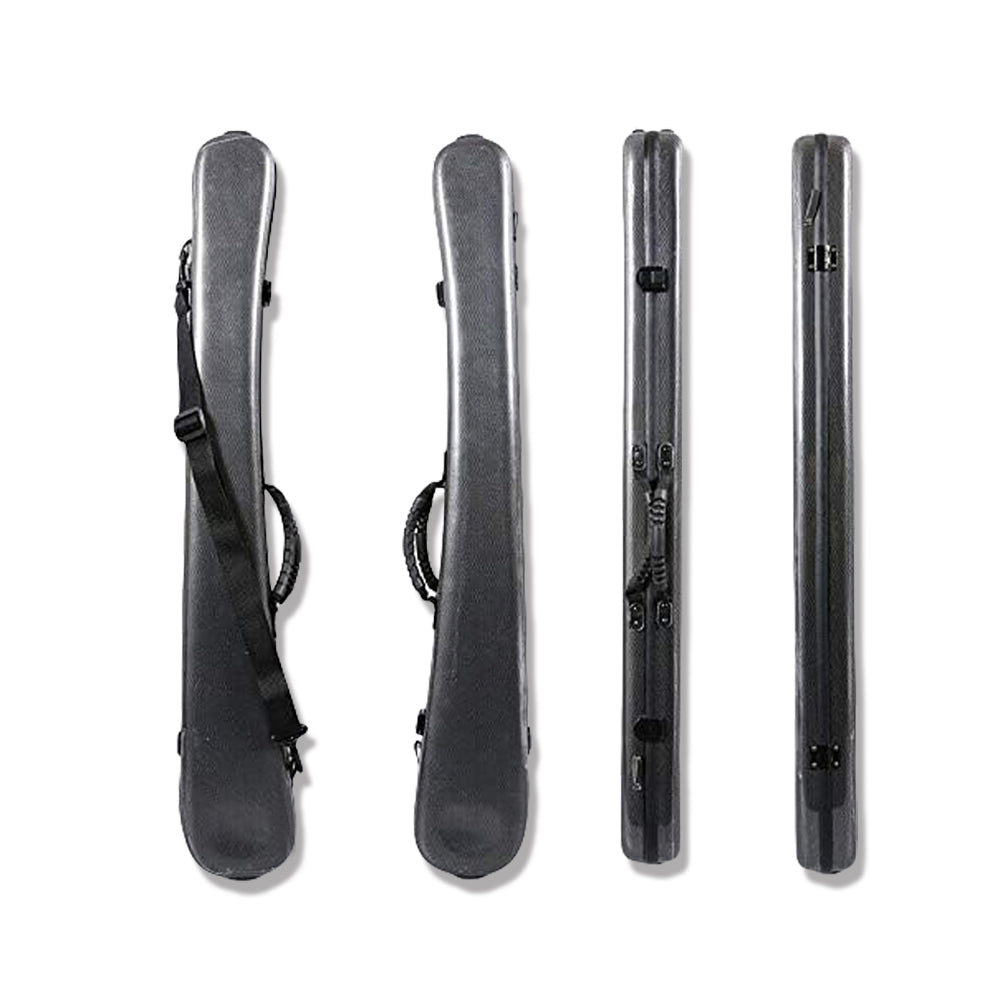Yinfente Upright Double Bass Bow Case Bow Bag Box Carbon Composite Hold 2pcs bow White 1.2kg