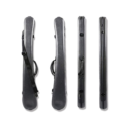 Yinfente Upright Double Bass Bow Case Bow Bag Box Carbon Composite Hold 2pcs bow White 1.2kg