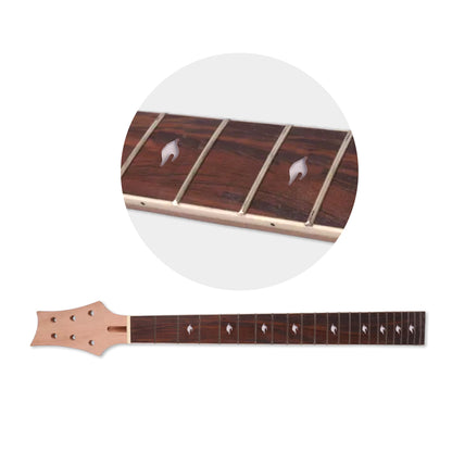 Yinfente New electric guitar neck 22fret 25inch Mahogany Rosewood Fretboard Nice Inlay PRS guitar neck