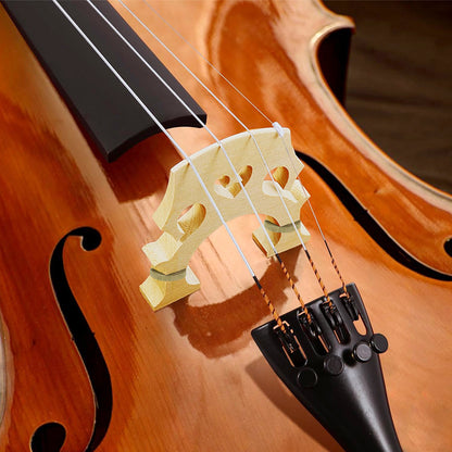 Yinfente 3/4 Upright Bass Bridge Maple Adjustable Bass Bridges Double Bass Parts Durable