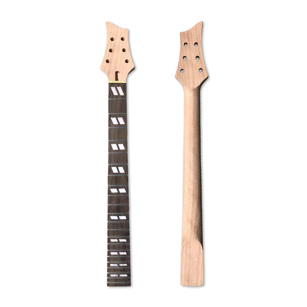 Yinfente New Guitar Neck 22 Fret 25.5 Inch Mahogany Wood Rosewood Fretboard Bolt on Necks DIY Guitar