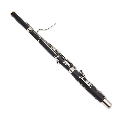 yinfente Ebonite Wood Bassoon C Key 26 Keys Woodwind Instrument with Case Accessories
