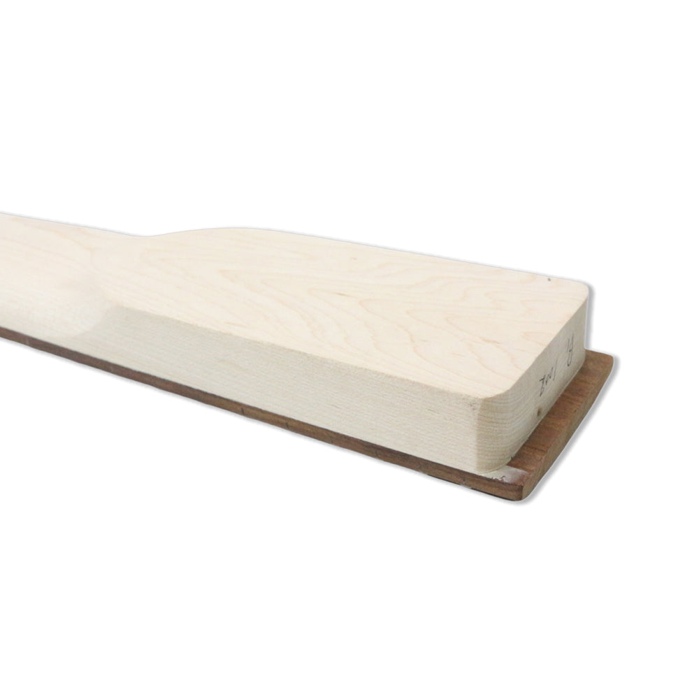 Yinfente Barotine Guitar Neck 24Fret 30Inch Maple Wood Paddle Head Rosewood Fretboard No Inlay DIY Guitar