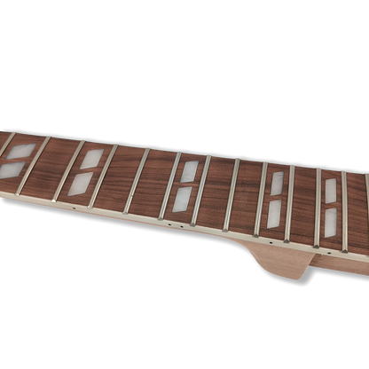 Yinfente Mahogany Guitar Neck 22fret 25.5inch Les paul Guitar Head Rosewood Nice Inlay Set in Heel