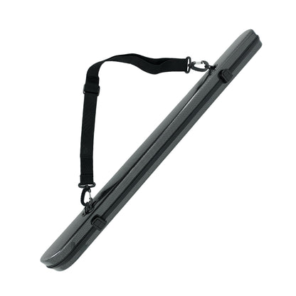 Yinfente Carbon Fiber Violin Viola Cello Bow Case Hard Carrying Case Lightweight Violin Bow Box Hold 2Pcs Bow Nice Protection (Black)