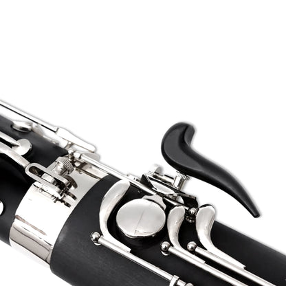 yinfente Ebonite Wood Bassoon C Key 26 Keys Woodwind Instrument with Case Accessories