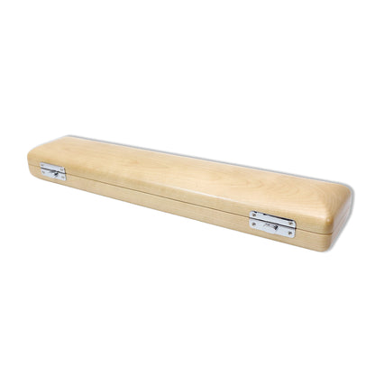 Yinfente 17 Hole Flute Case B Foot Hard Flute Case Sturdy Wooden Case Solid Wood Nice Protection (B Foot)