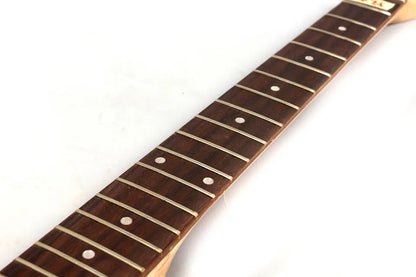 Yinfente Mahogany Guitar neck ST Style 22fret 24inch Dot Inlay Bolt On Rosewood Fretboard
