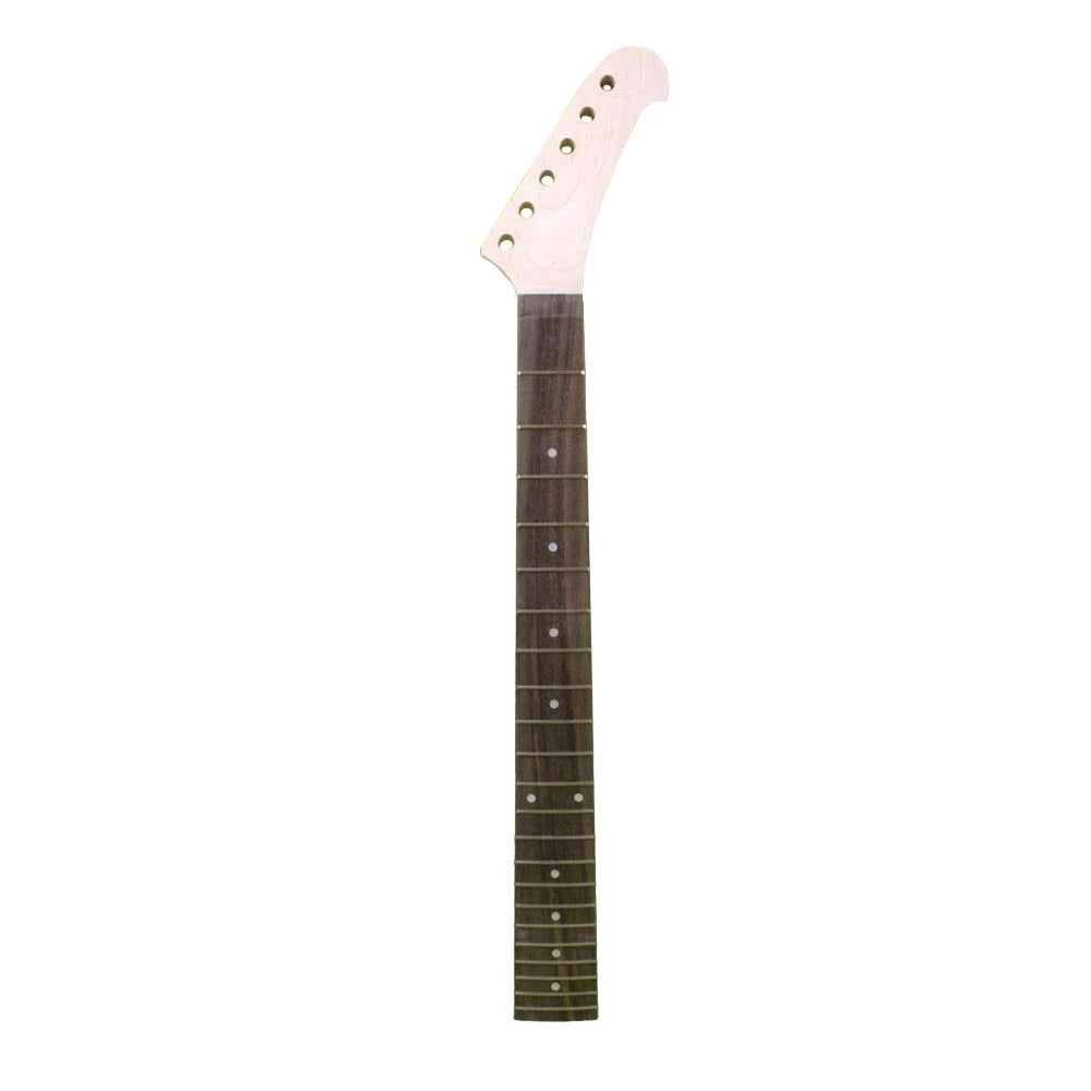 Yinfente Maple guitar neck 22 fret 25.5 inch Rosewood Floyd rose Locking Nut for unfinished DIY