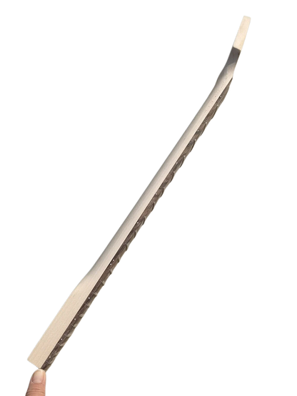 Yinfente New Maple guitar neck 22fret 24.75inch Rose wood Fretboard Wolf&Man Inlay Bolt ON