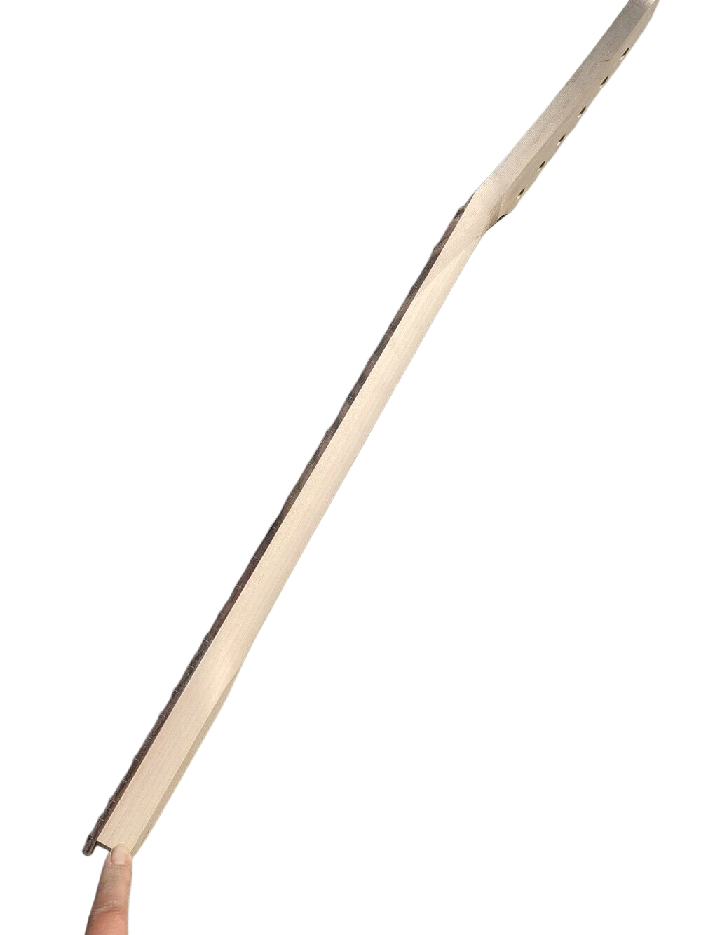 Yinfente New Maple guitar neck 22fret 24.75inch Rose wood Fretboard Wolf&Man Inlay Bolt ON