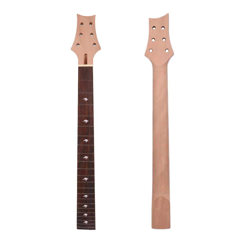 Yinfente New electric guitar neck 22fret 25inch Mahogany Rosewood Fretboard Nice Inlay PRS guitar neck