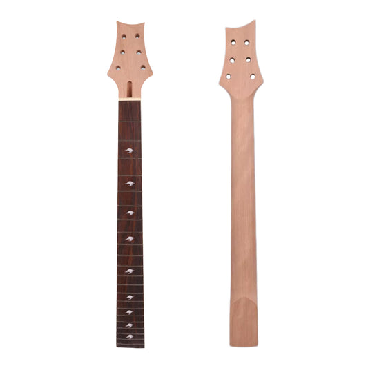 Yinfente New electric guitar neck 22fret 25inch Mahogany Rosewood Fretboard Nice Inlay PRS guitar neck