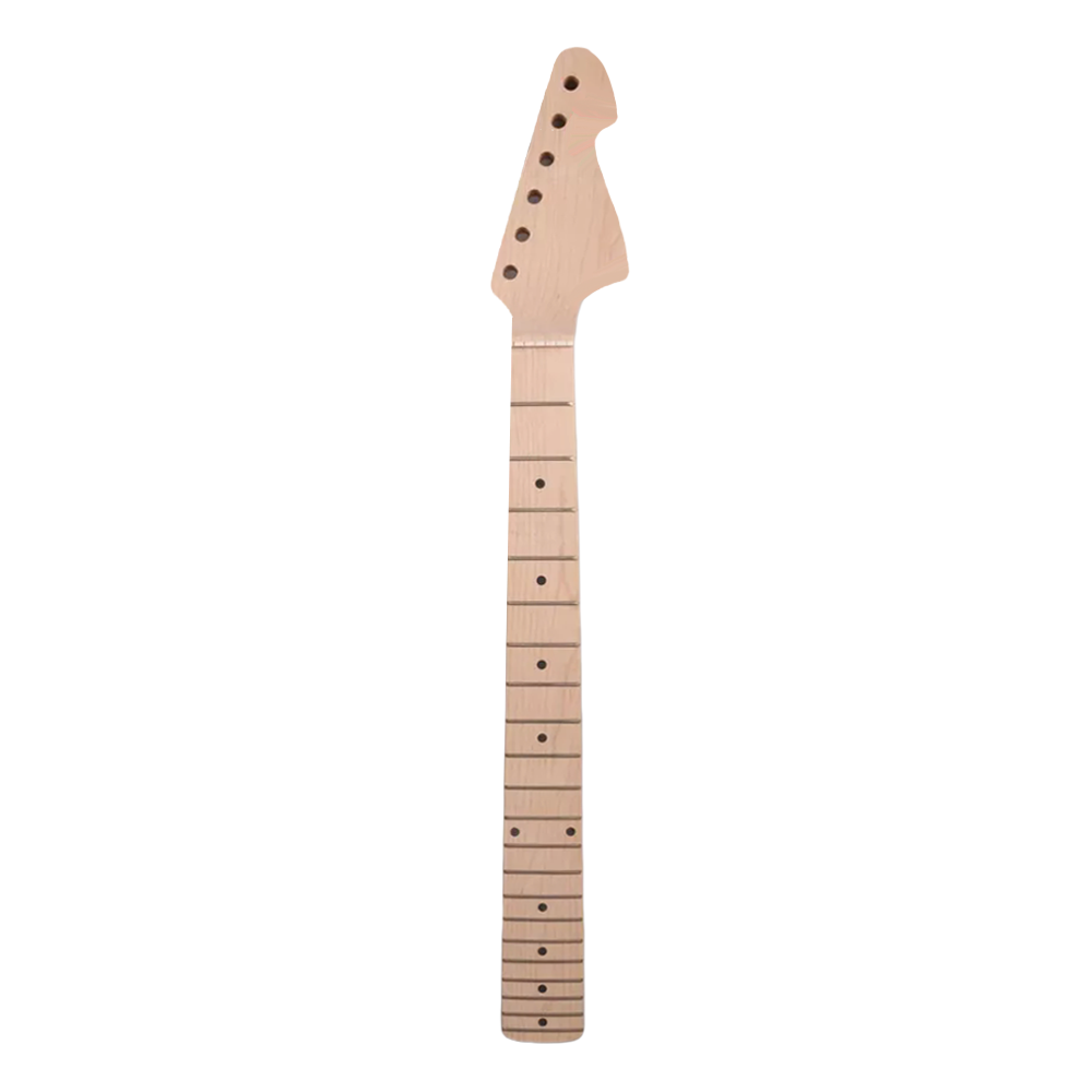 Electric Guitar Maple Neck 21 Fret 25.5 Inch maple fretboard for Building Guitar