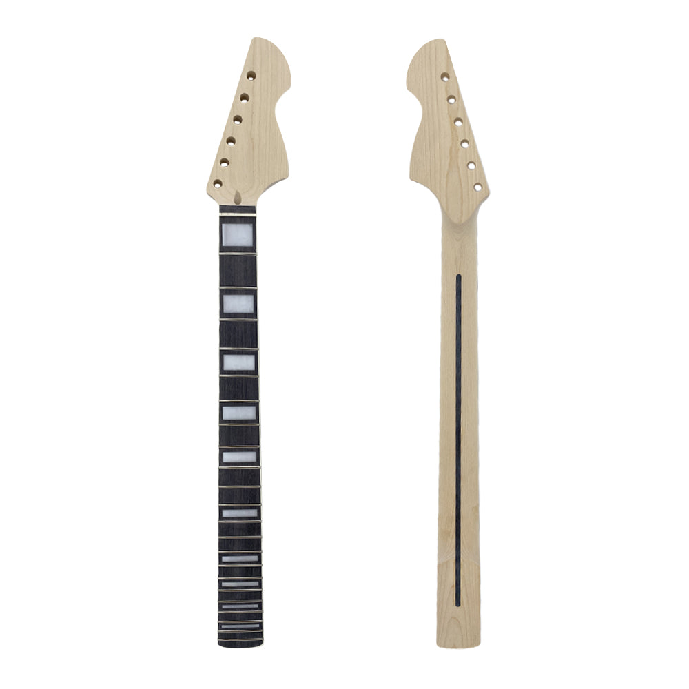 Yinfente Maple Guitar Neck Block Inlay 22fret 30inch Rosewood Fretboard baritone necks