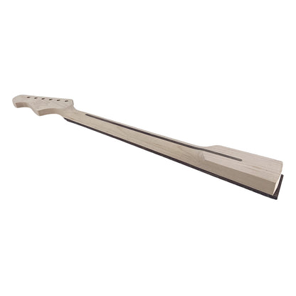 Yinfente Unfinished Maple Guitar neck 22Fret 24.75inch Rosewood Fretboard Block Inlay