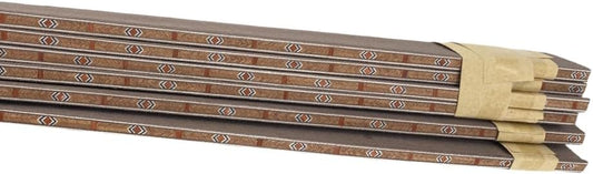 25 PCS Guitar Binding Purfling Strip Marquetry Inlay for Build Guitar,Solid Wood Material-For Luthier(640 * 6 * 1Mm)
