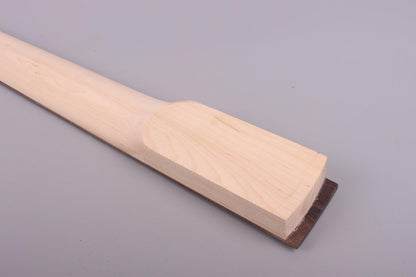 Electric Guitar Neck 22 Fret Guitar Replacement for LP ST Electric Guitar Necks Paddle Head DIY Maple Rosewood 25.5Inch Scale (25-1/2 Inch)