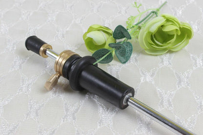 4/4 3/4 Cello Endpin Tail Rod Carbon Fiber and Metal with Endpin Tip for Cello Durable,Lightweight 4/4 Full Size Cello Parts,Cello Accessories (Style-B)