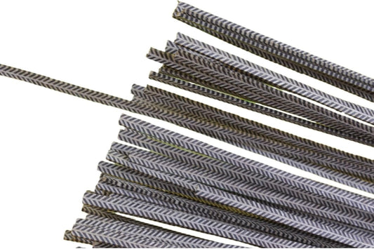 25 PCS Guitar Binding Purfling Strip Marquetry Inlay for Guitar Parts,Solid Wood Material-For Replacement(640 * 3 * 1Mm)