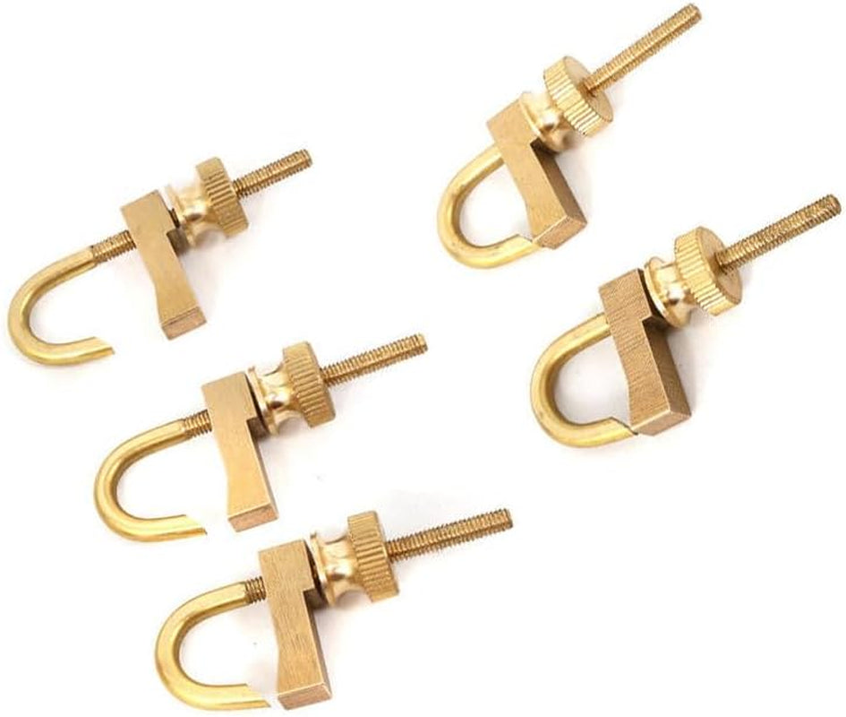 5Pcs Violin Tool Brass Hold Repair Violin Crack Clamp Luthier Tool Violin Making Tools Adjustable Size
