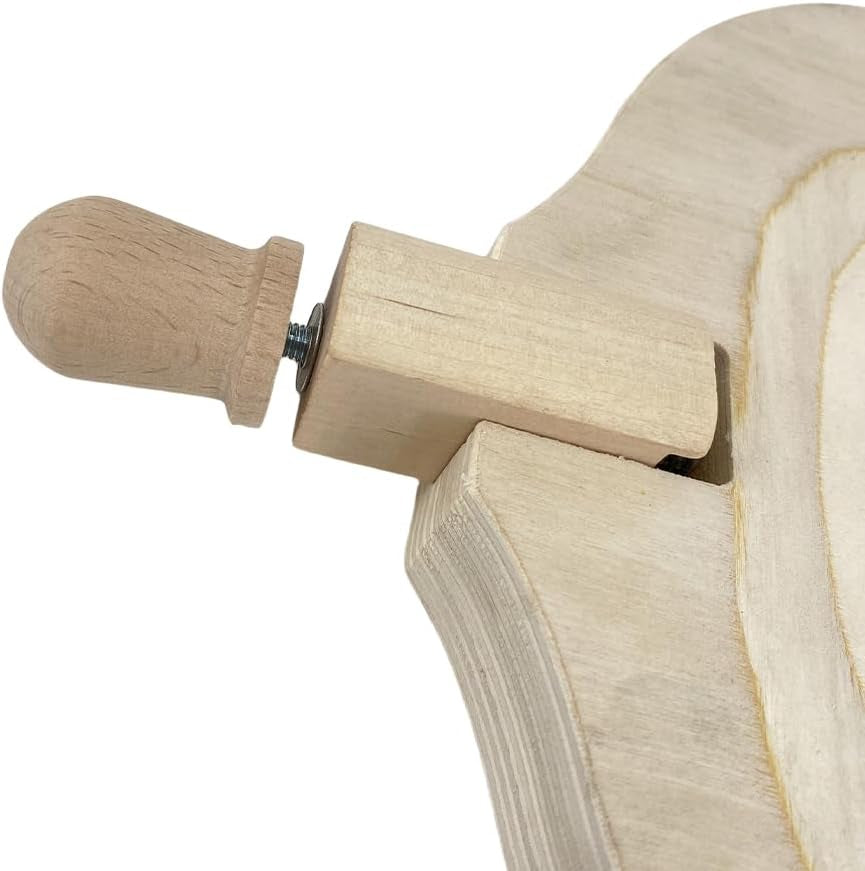 3/4&4/4 Violin Salver Wooden Violin Cradle Tools Carving Repair Tool for Violin Musicians